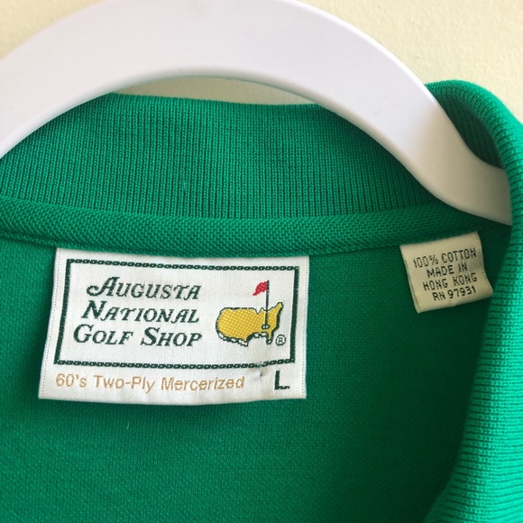 The Masters Green Augusta National Golf Shop Polo - Picture 2 of 4